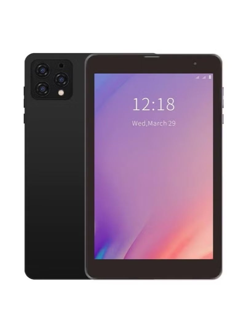 AIR TAB A07 Smart Android Tablet 7-Inch Full HD Display, 16GB RAM, 1TB Storage, 8000mAh Battery, Wireless Arabic Keyboard, Slim Portable Tablet for Online Classes, Office Work & Home Entertainment – Black - Image 1